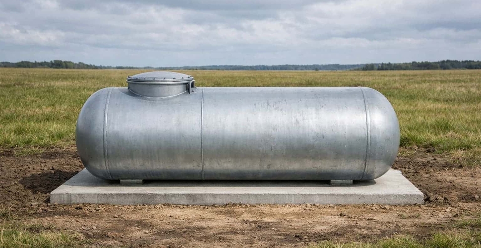 Можно ли установить газгольдер на пустом участке?