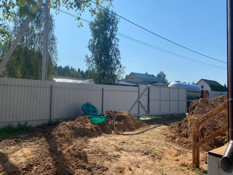 Монтаж газгольдера Спецгаз 3200 л в Электроуглях под ключ по нормам 2026 г.