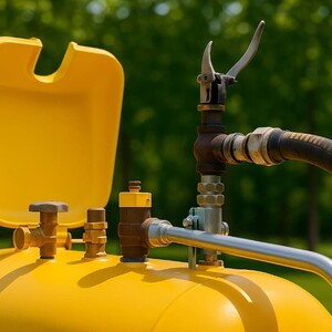 Заправка газгольдеров в Электроуглях